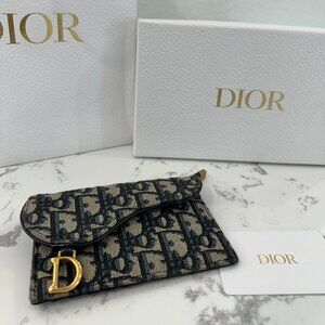 Dior Saddle Bloom Wallet Card